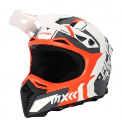 Acerbis Κράνος Profile 5 ECE 22.06 25274.229 άσπρο/πορτοκαλί